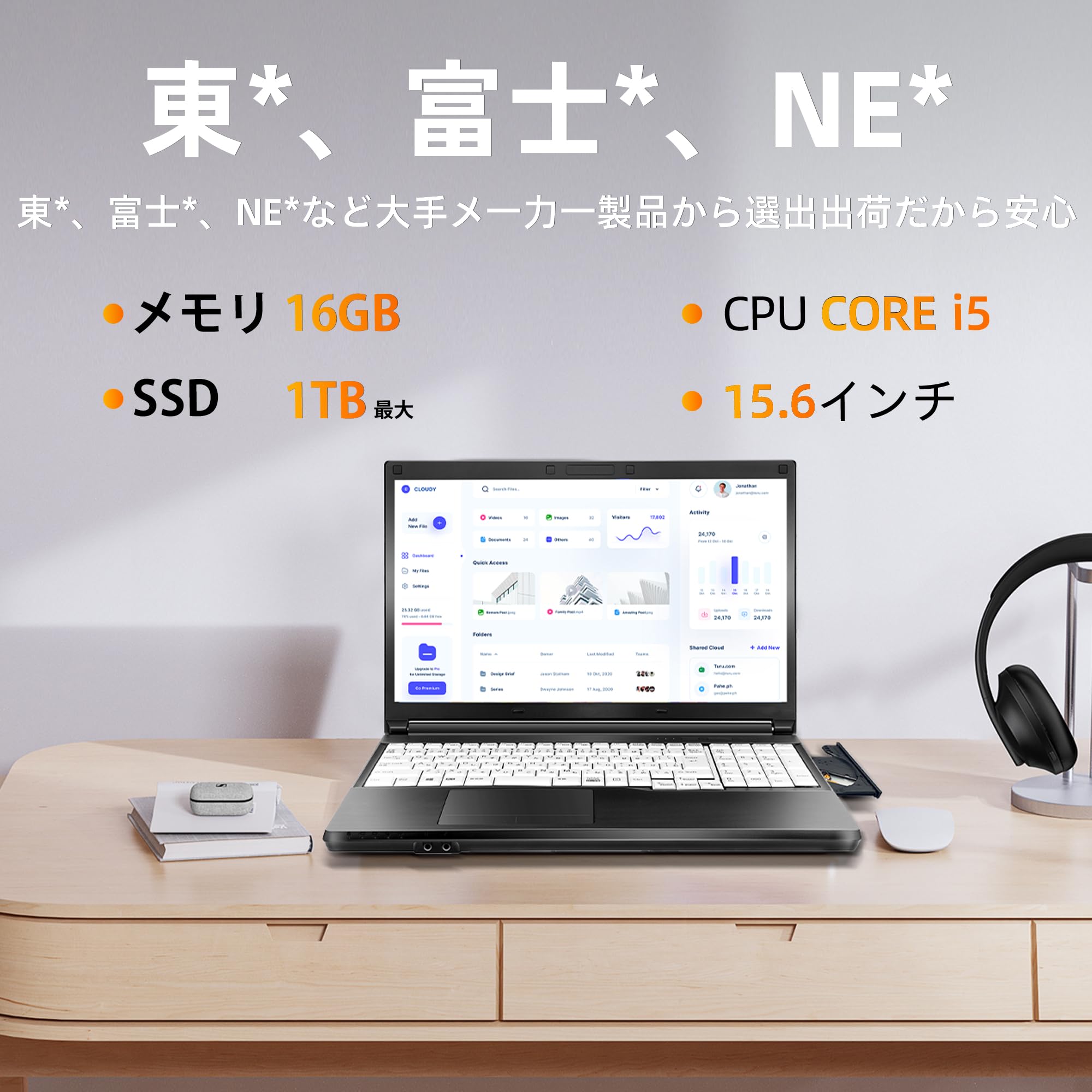 ❤️動作良好ノートパソコン❤️すぐ使える！設定済み！第7世代！高性能 Amazon.co.jp: ノートパソコン windows11 お任せ 15.6型 高性能CPU